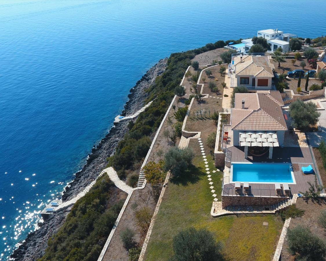 Iris Villas Lefkada - Marine Villa With Private Sea Access Sivota  Exterior photo