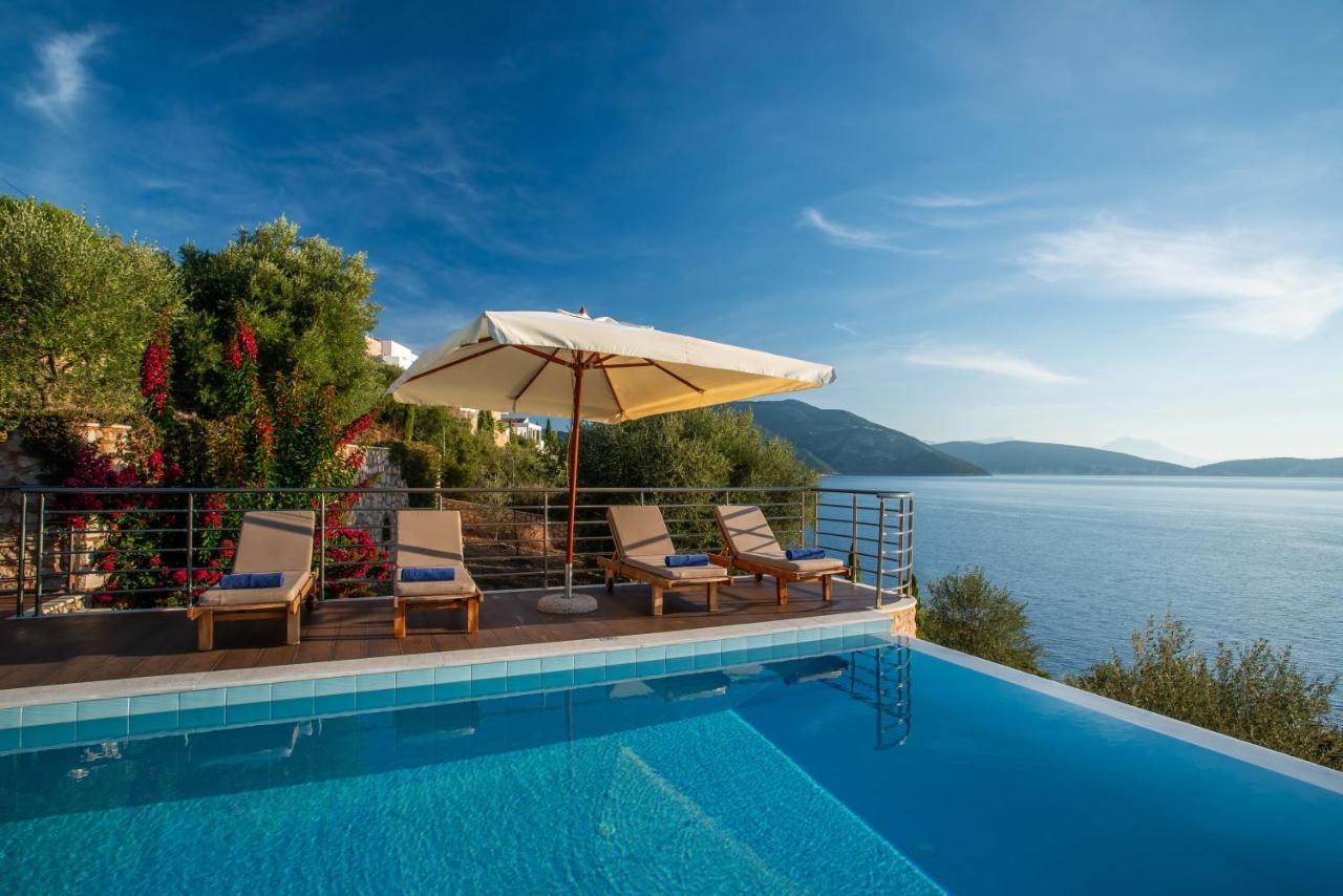 Iris Villas Lefkada - Marine Villa With Private Sea Access Sivota  Exterior photo