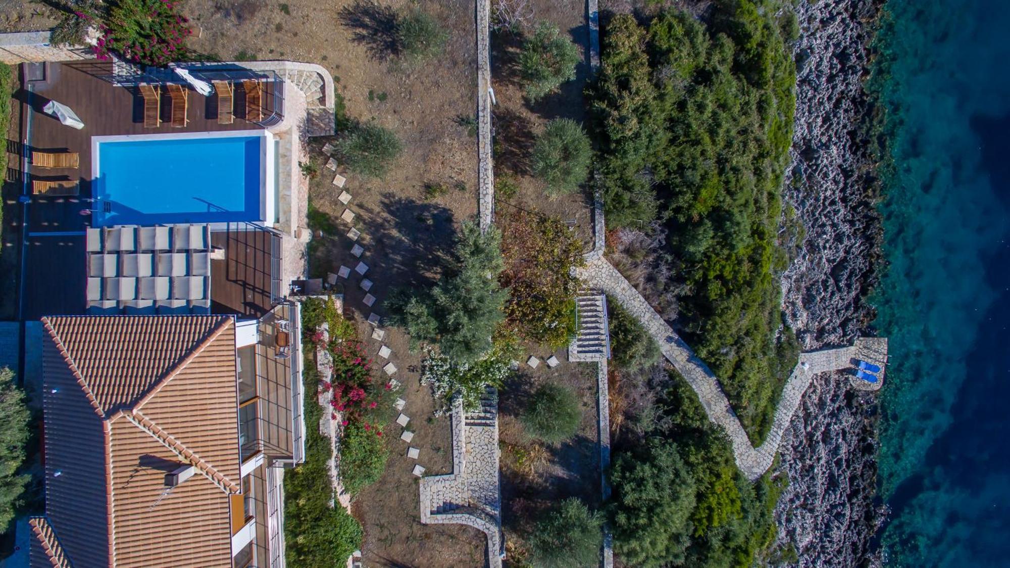 Iris Villas Lefkada - Marine Villa With Private Sea Access Sivota  Exterior photo