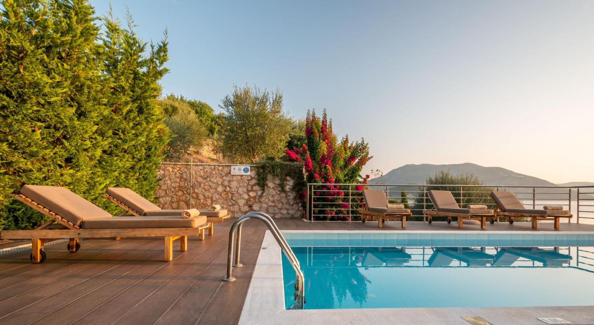 Iris Villas Lefkada - Marine Villa With Private Sea Access Sivota  Exterior photo