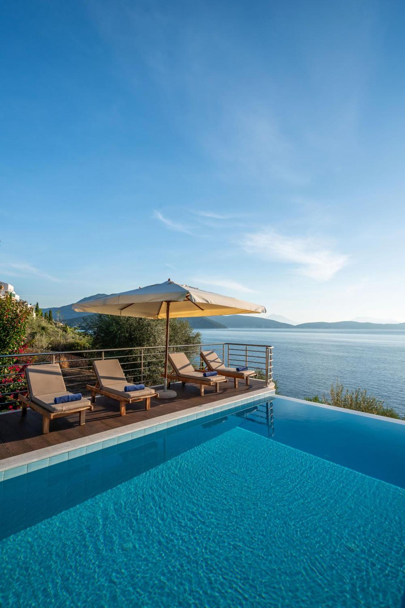 Iris Villas Lefkada - Marine Villa With Private Sea Access Sivota  Exterior photo